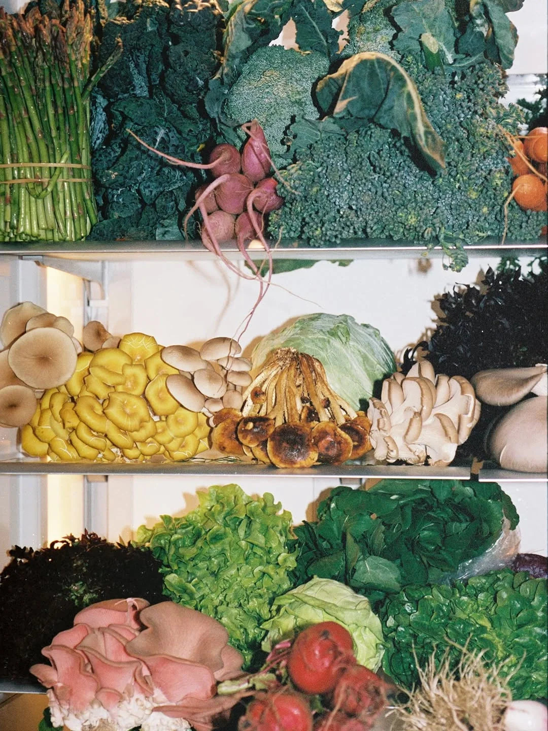 fiber rich foods on display 