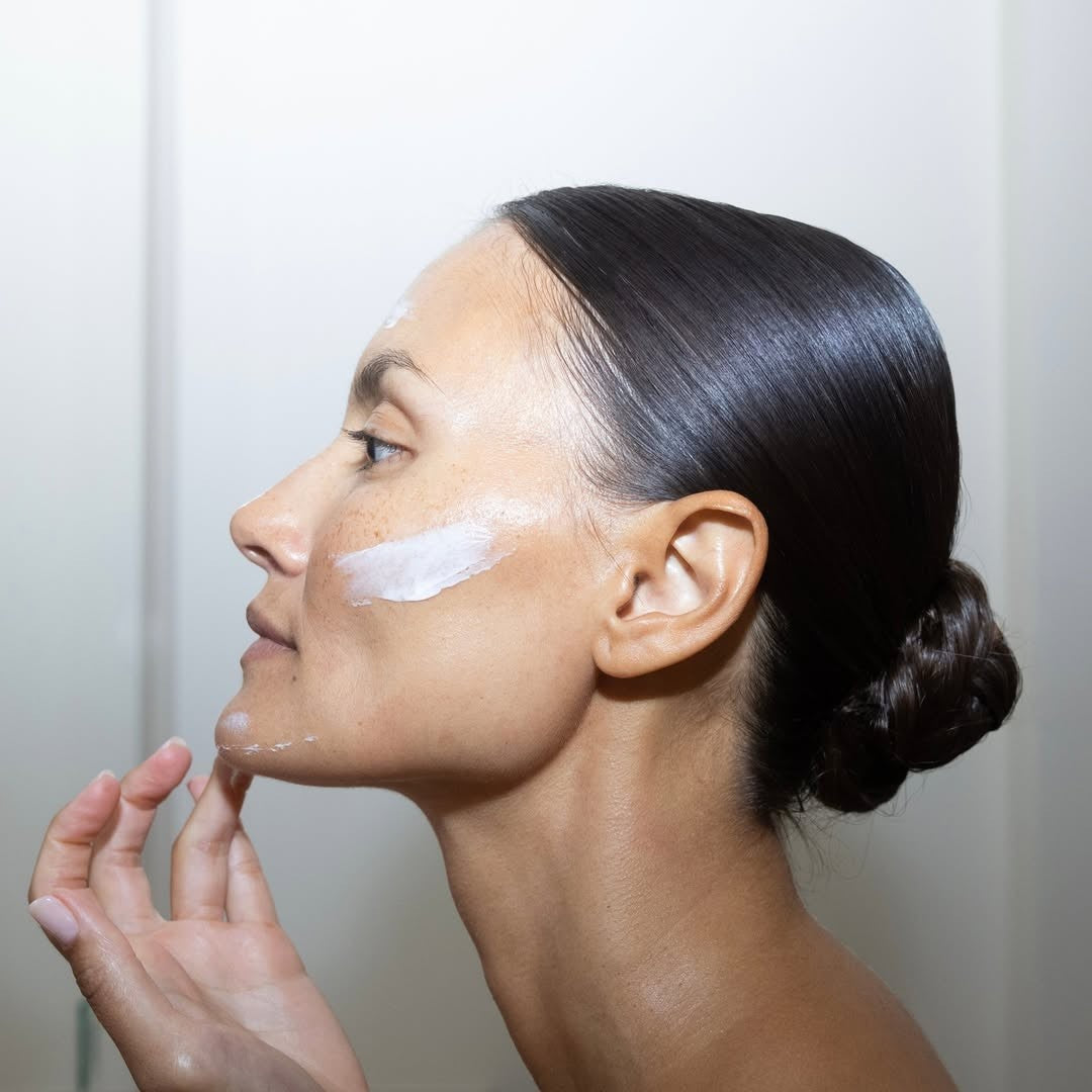 alt="clean beauty skincare routine postpartum safe"