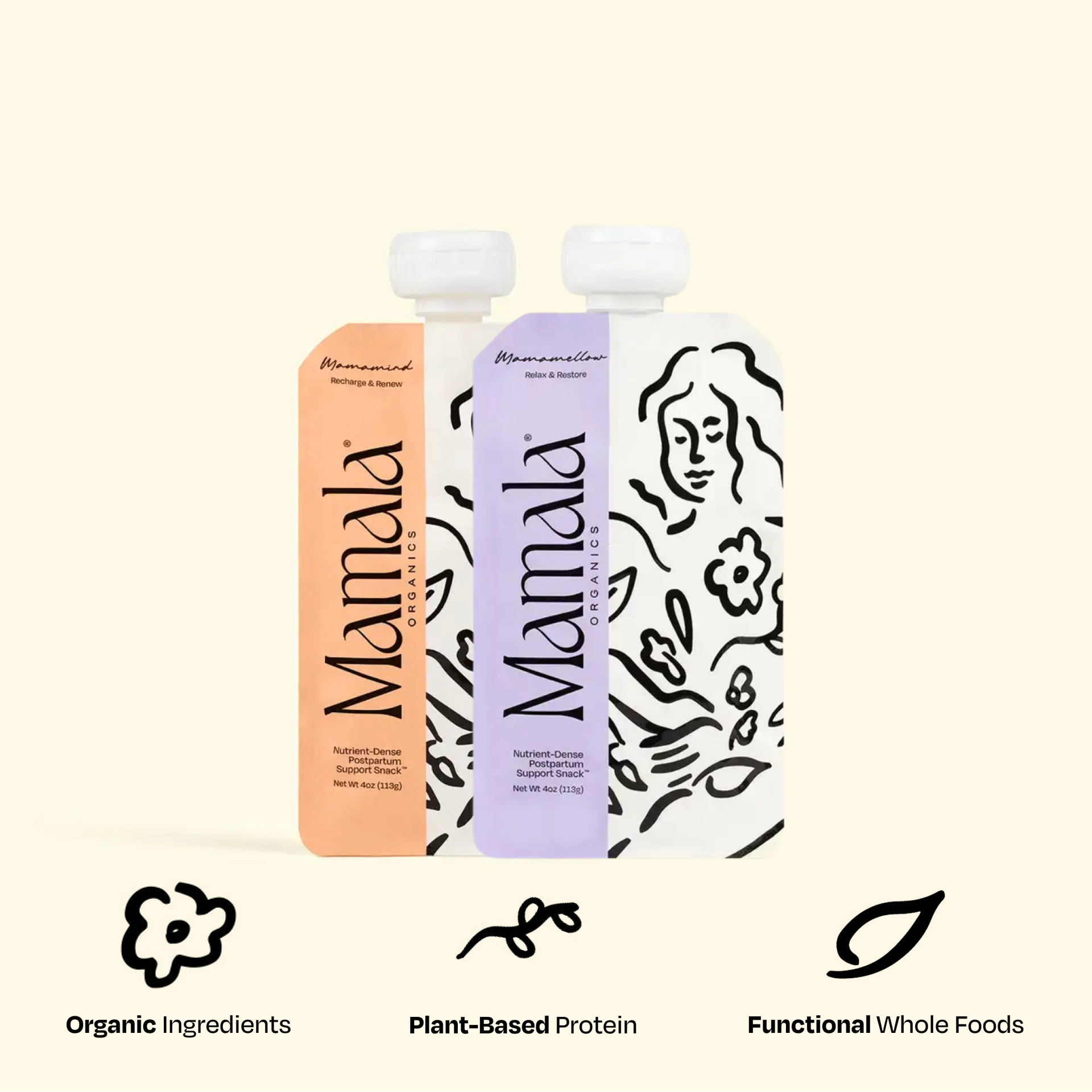 Support Snack™ Duo – Mamala Organics