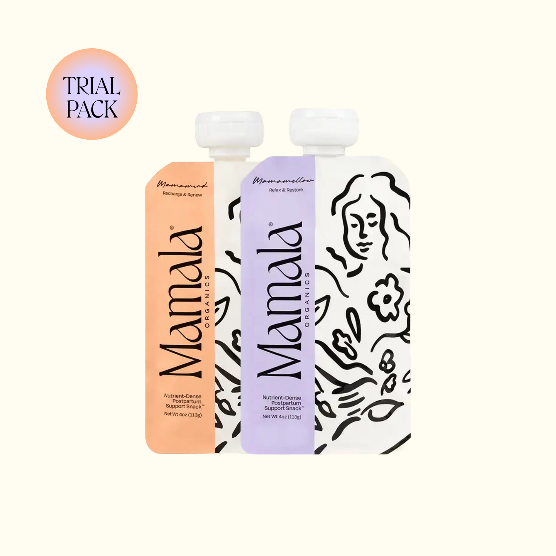 The Support Snack™ Trial Pack | Organic, Functional Snack Pouch