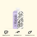 The Mamamellow Support Snack™ by Mamala Organics features vanilla, pumpkin seed, and organic, plant-based icons.