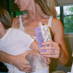 Mamamellow snack pouch in calming setting – relax and restore